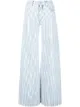 الصورة 1 من Off-White جينز واسع الأرجل