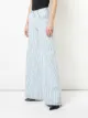 Off-White جينز واسع الأرجل