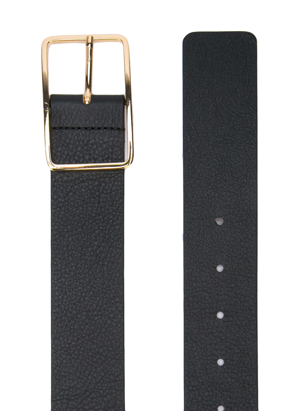 B-Low The Belt Riem met vierkante gesp - Zwart