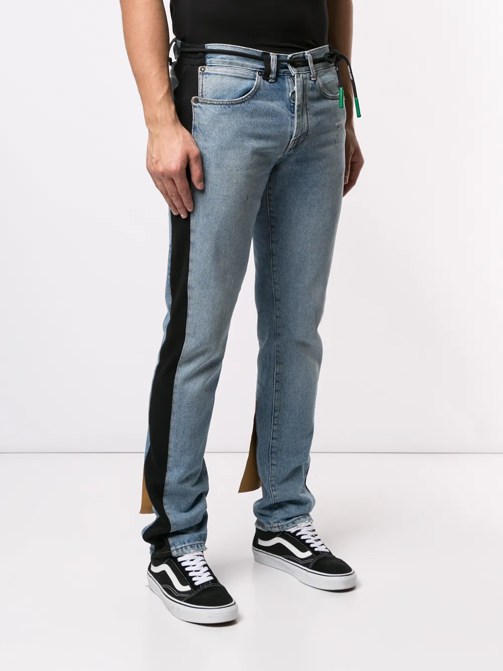 Off-White Jeans in normale pasvorm Blauw