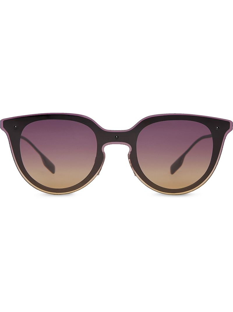 Burberry Eyewear солнцезащитные очки в круглой оправе