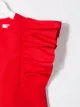 Msgm Kids فستان بكرانيش وأكمام بطول الكتف