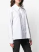 MM6 Maison Margiela camisa con cuello oversize