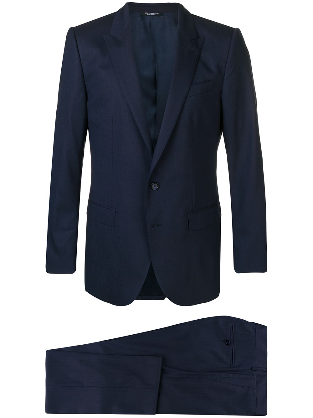 ＜Farfetch＞ Dolce & Gabbana ドルチェ&ガッバーナ ツーピース スーツ - ブルー