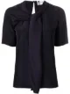 الصورة 1 من LANVIN بلوزة برقبة مزينة بوشاح