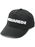DSQUARED2 embroidered logo baseball cap - Black