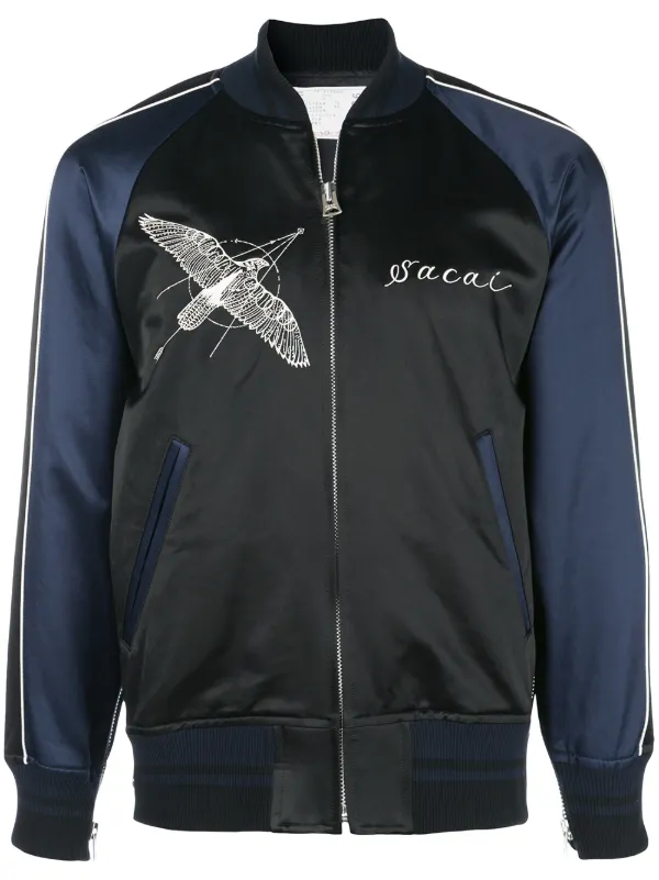 north face sacai bomber