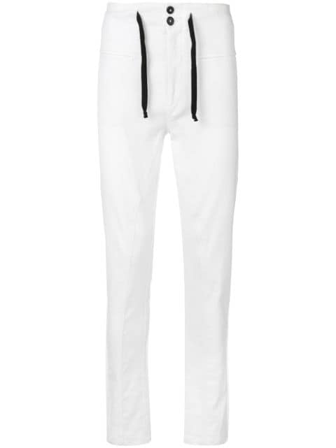 Ann Demeulemeester slim fit trousers