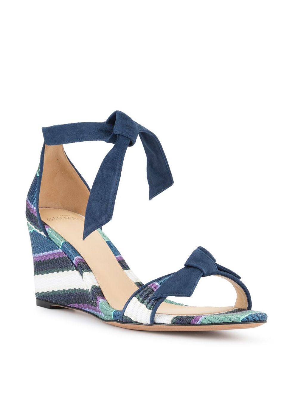 Alexandre Birman Sandalen met sleehak - Blauw