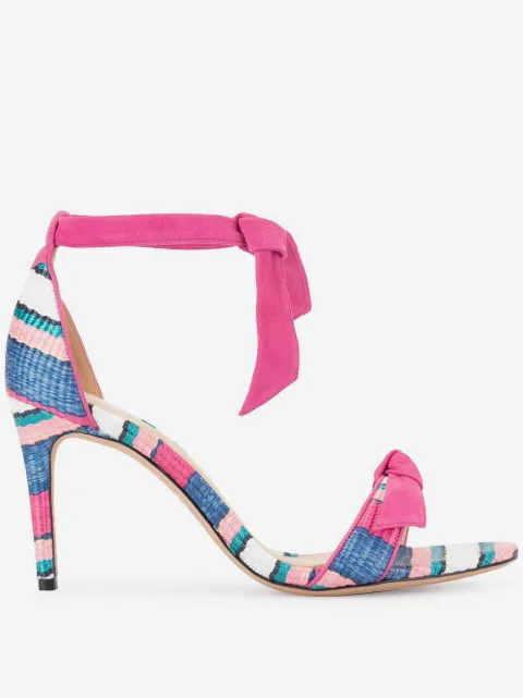 Alexandre Birman sandalias con motivo de rayas