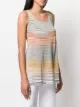 Missoni striped tank top