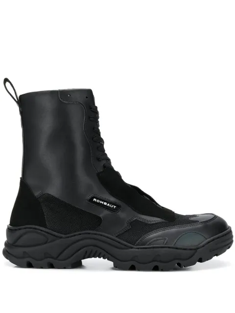 Rombaut ridged sole boots