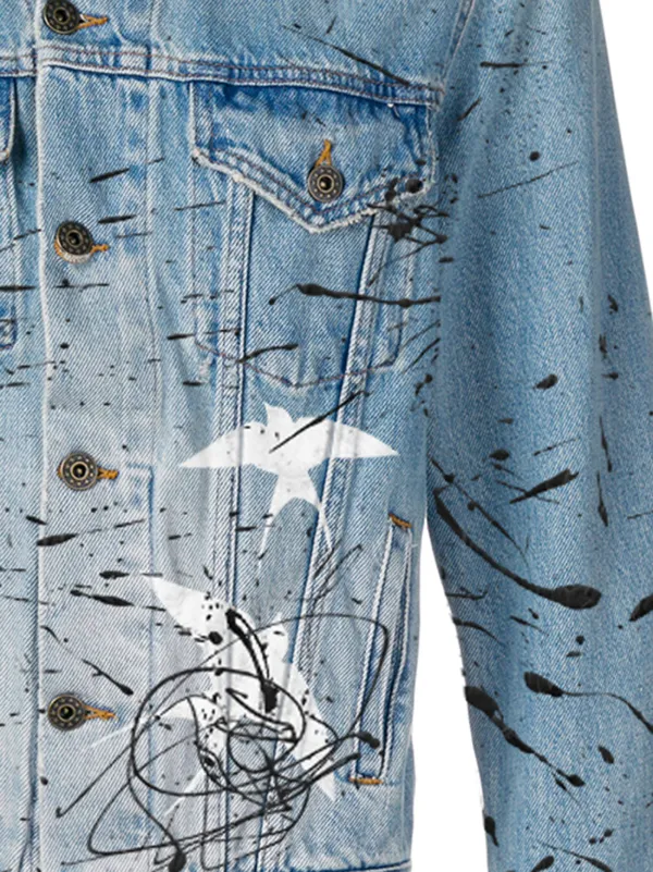 Faith Veste Connexion Personnalisable Denim Farfetch En k0Pn8Ow
