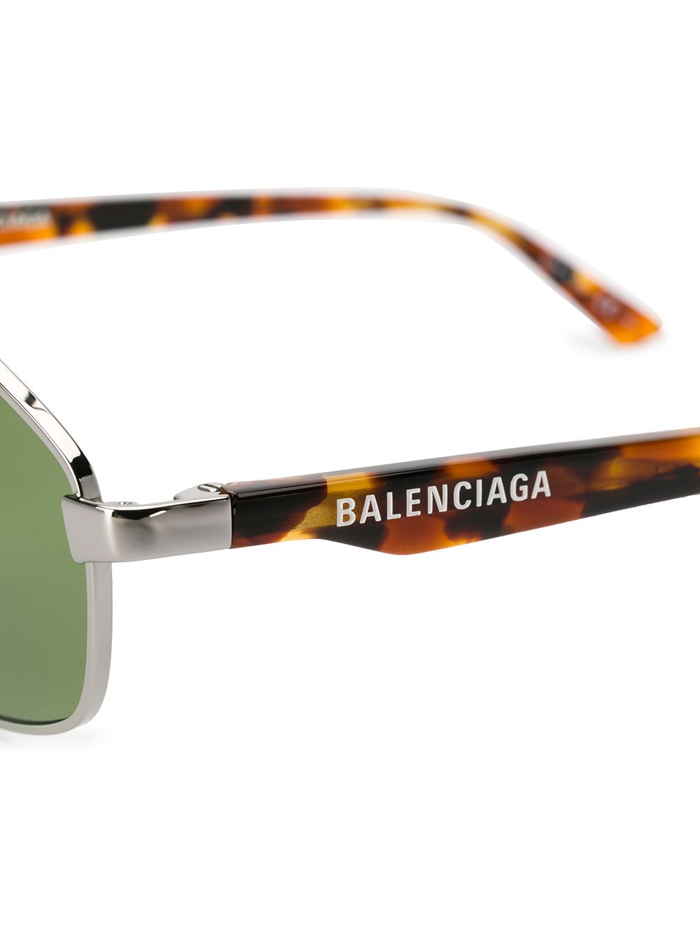 фото Balenciaga eyewear массивные солнцезащитные очки