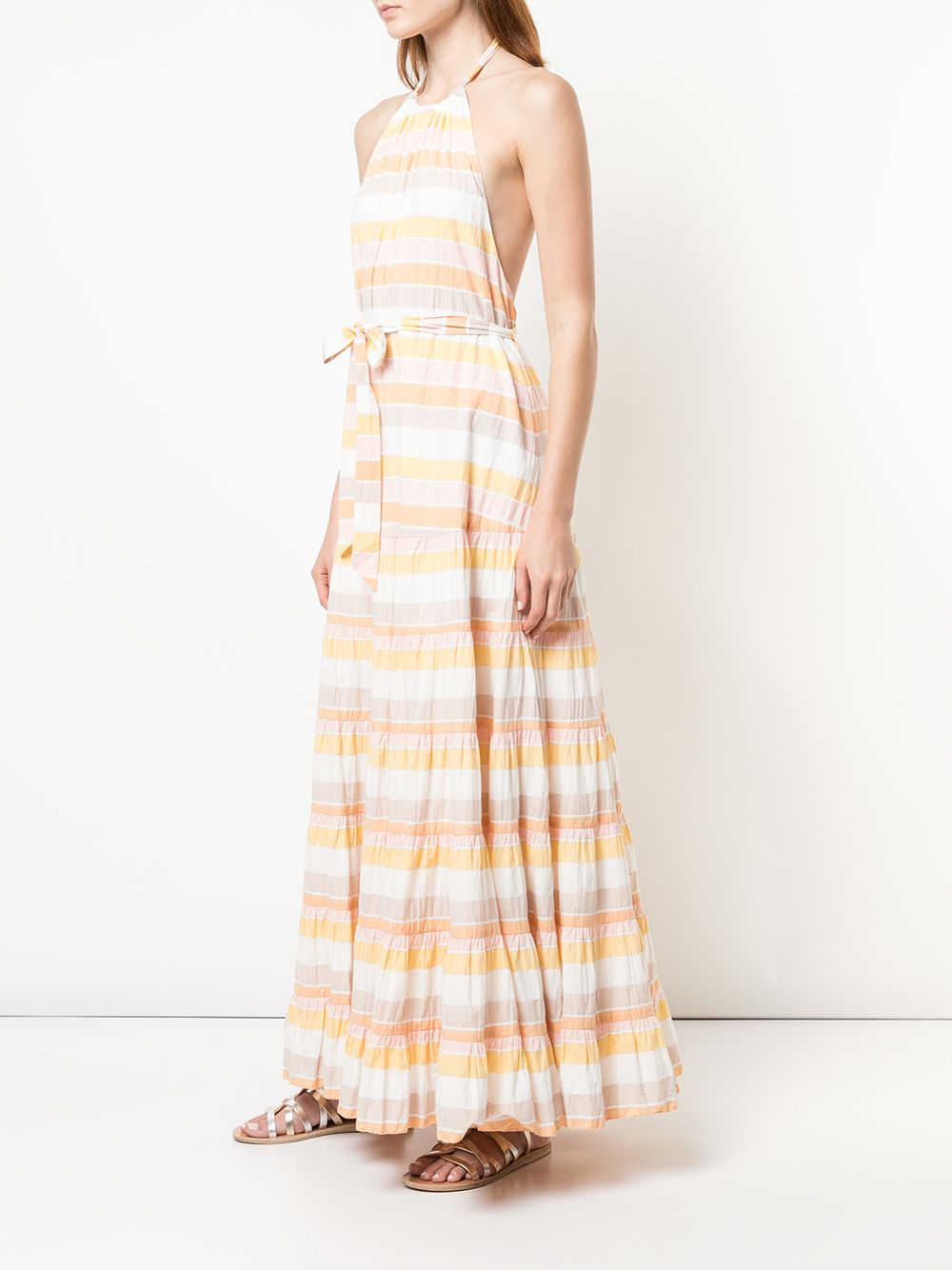 zimmermann striped maxi dress