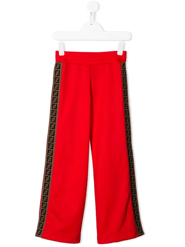 red track pants kids