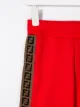 Fendi Kids بنطال رياضي مخطط