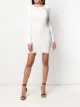 الصورة 2 من Balmain فستان مضلع ومنسوج