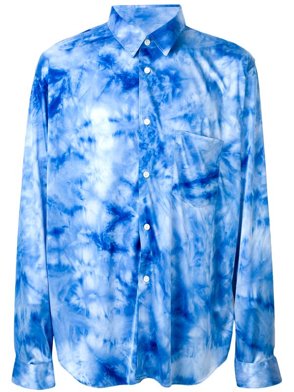 tie dye dress shirt