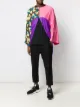 الصورة 2 من Comme Des Garçons Homme Plus كنزة مفتوحة بشرائط متباينة الألوان
