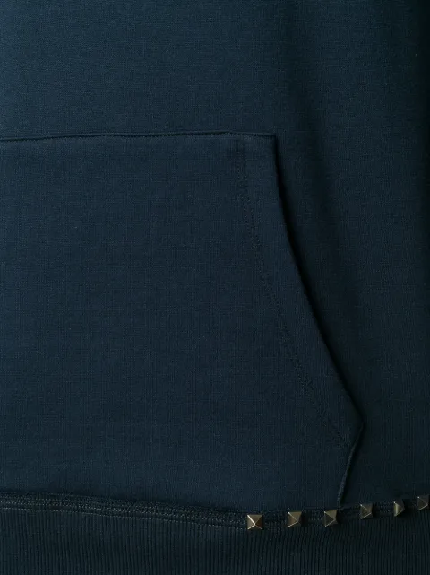 valentino rockstud hoodie