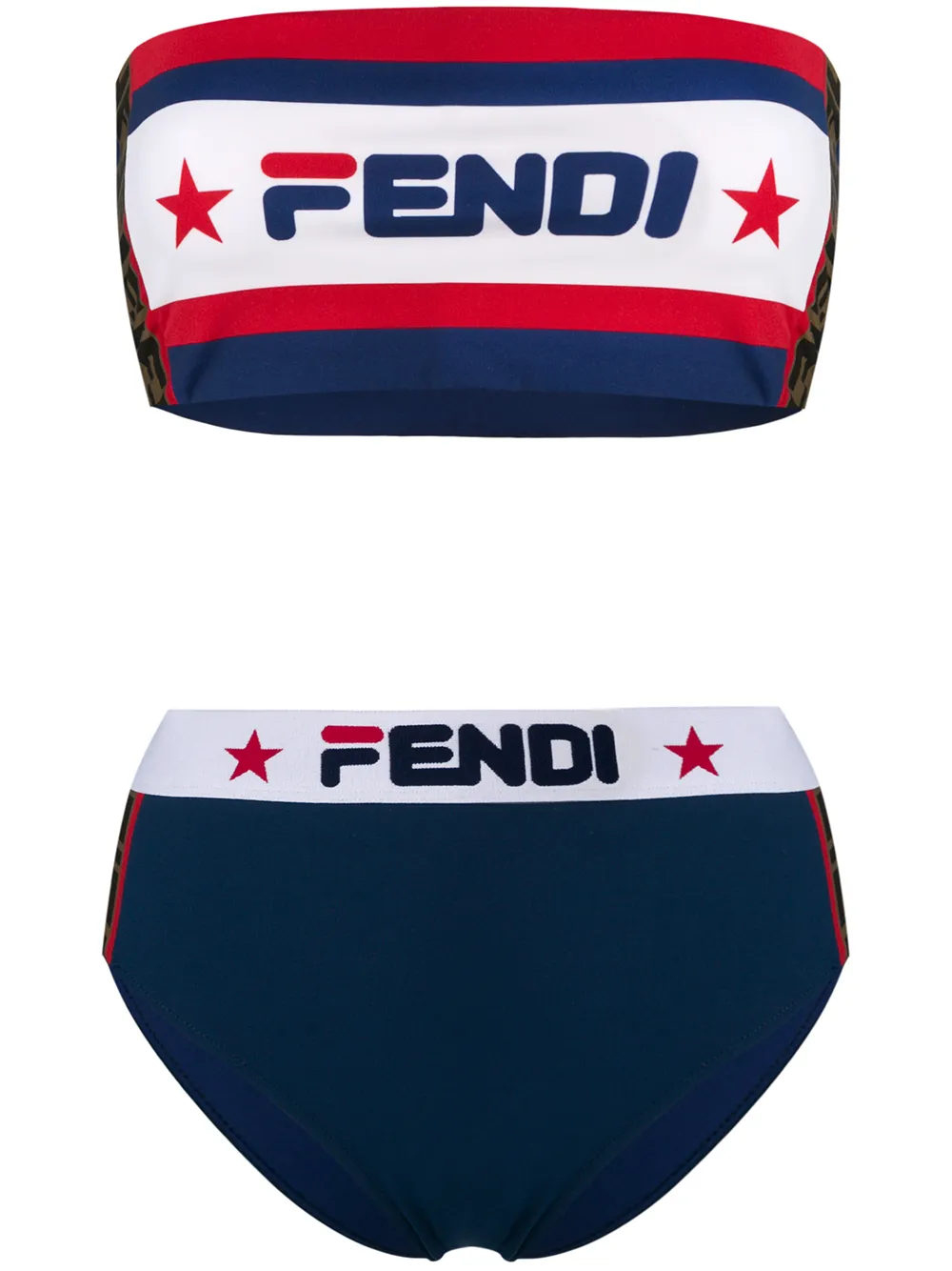 fendi white bikini