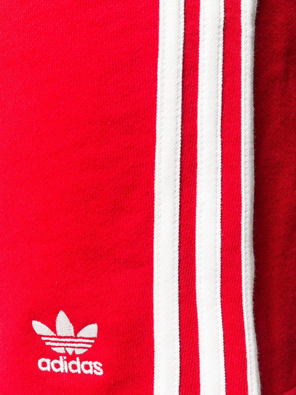adidas Elastische shorts Rood