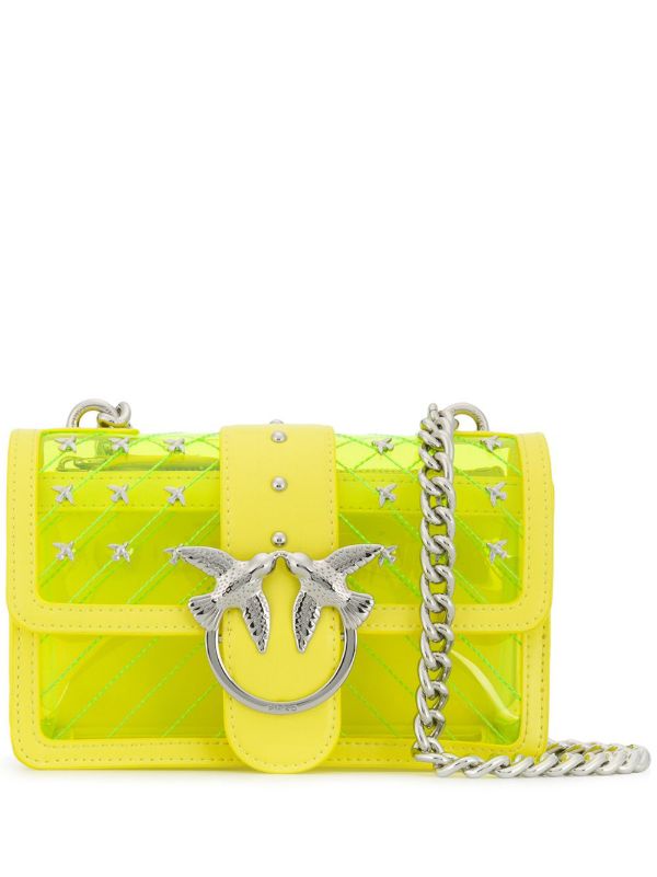 pinko yellow bag