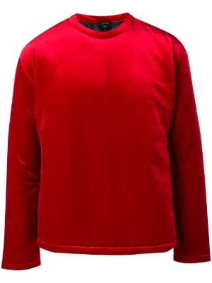 padded velvet jumper padded velvet jumper