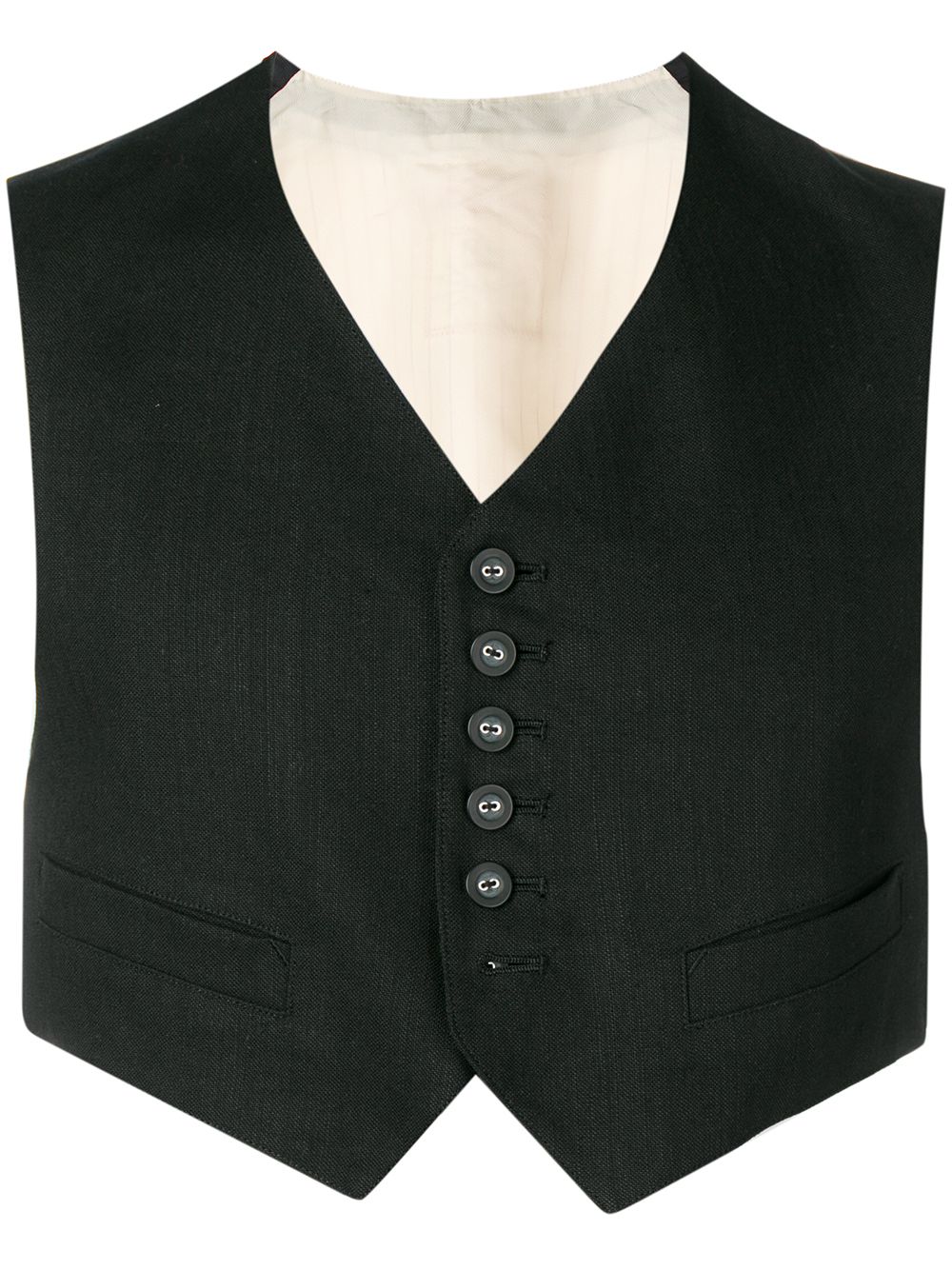 cropped waistcoat