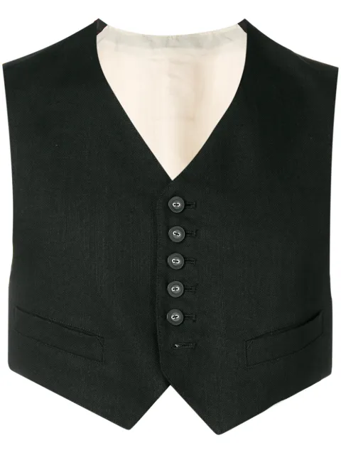 Jean Paul Gaultier Pre-Owned cropped waistcoat