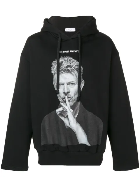 Ih Nom Uh Nit David Bowie print hoodie