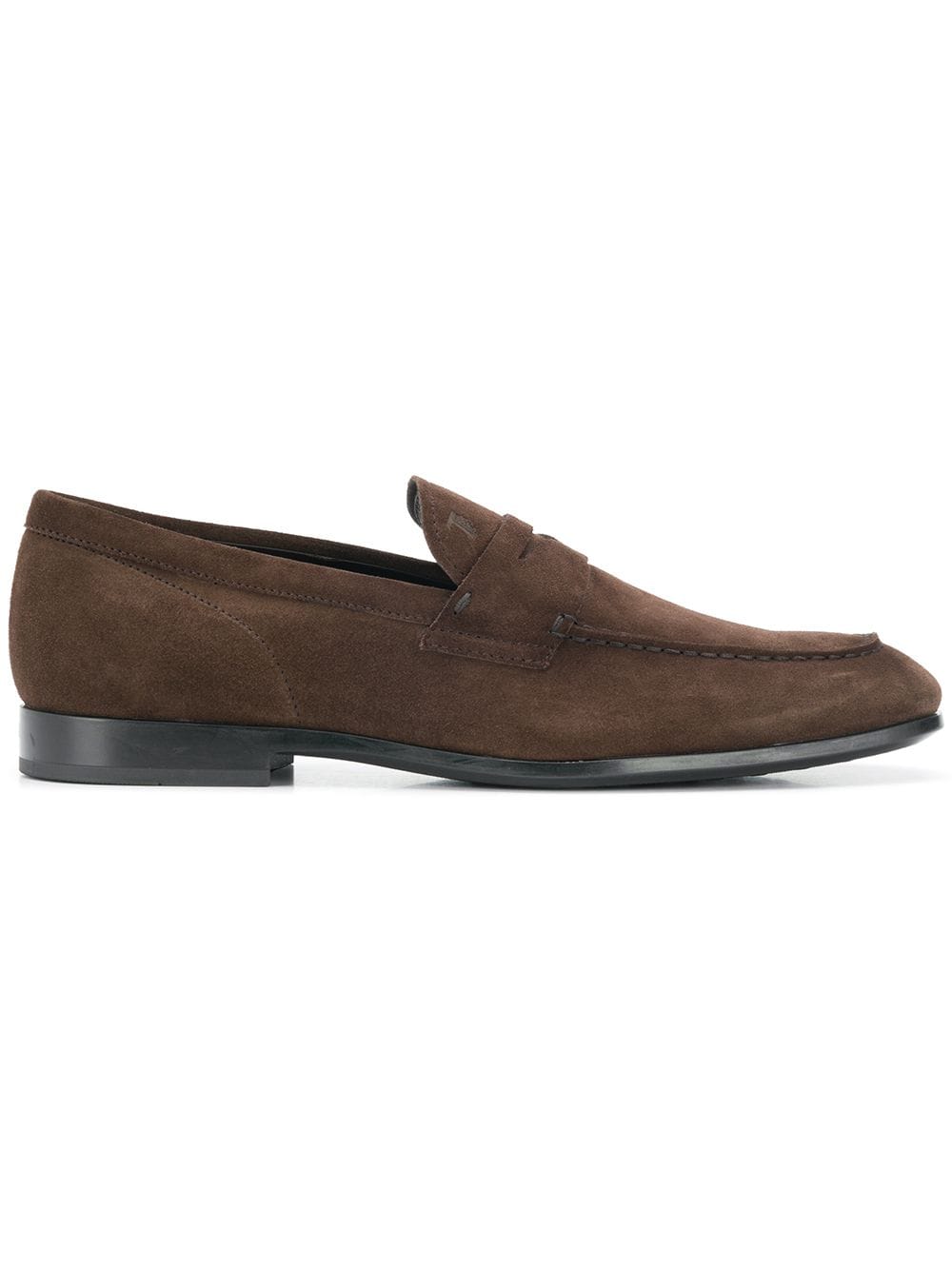 

Tod's suede loafers - Brown