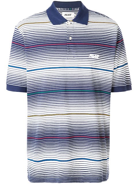 Palace Gestreiftes Poloshirt