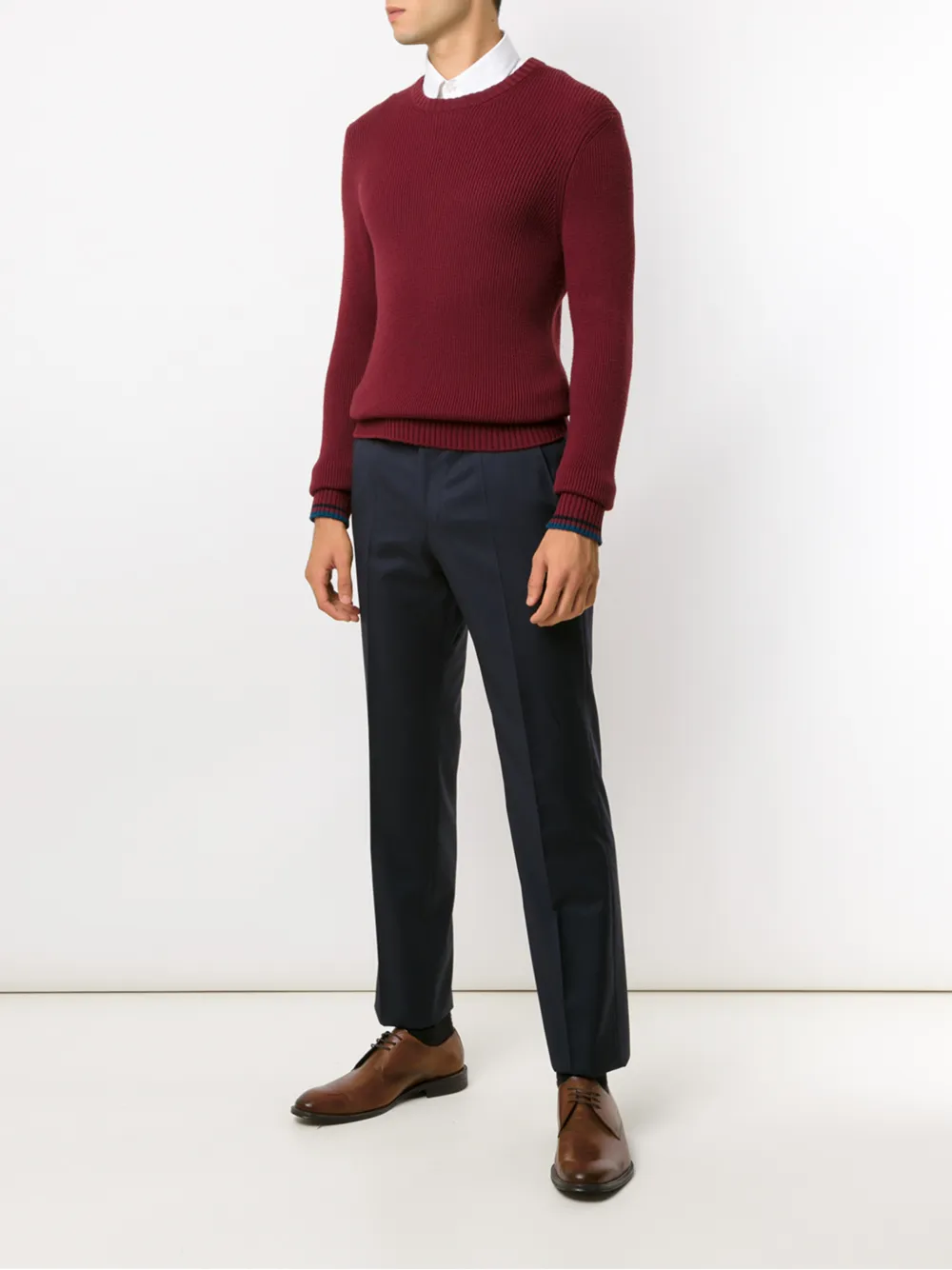 BOSS BOSS HUGO BOSS 50318825 401DARK BLUE Wool or fine animal hair->Virgin Wool - Blauw