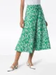 Vika Gazinskaya leopard print pocketed midi skirt