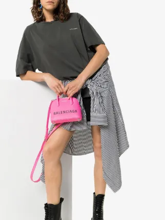 balenciaga ville xxs pink