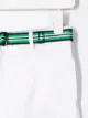 Ralph Lauren Kids بنطال بحزام متباين الألوان