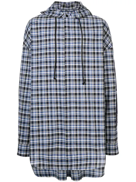 Juun.J camisa a cuadros