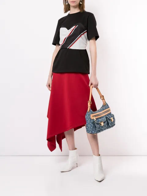 Baggy PM Monogram denim shoulder bag 