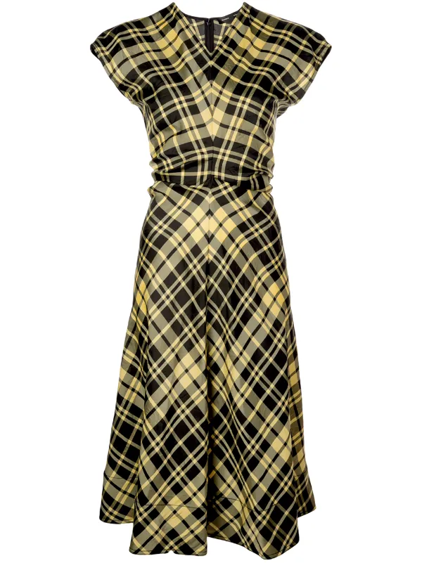 express plaid dress