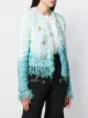 Balmain Tweed Tie Dye Jacket