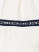 Moncler Kids طقم بلوزة وبنطال ضيق بشعار مطرز متباين الألوان