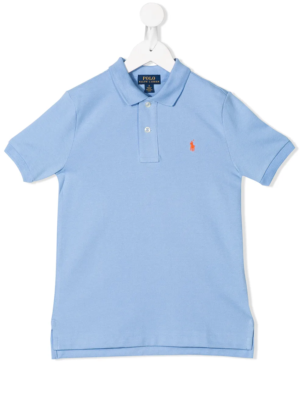 POLO RALPH LAUREN KIDS Polo con ricamo - Blu