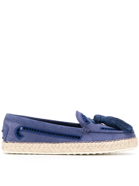 Tod's tassel espadrilles 