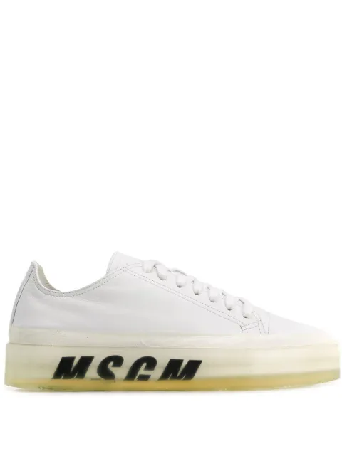 MSGM oversized sole sneakers