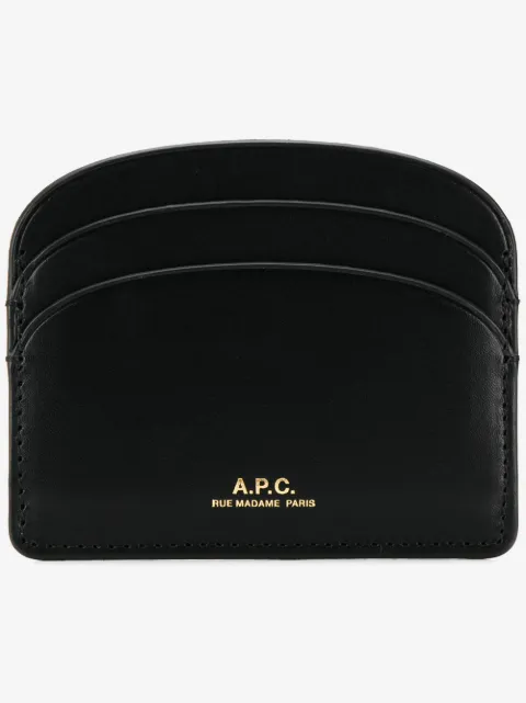 A.P.C. logo-stamp cardholder