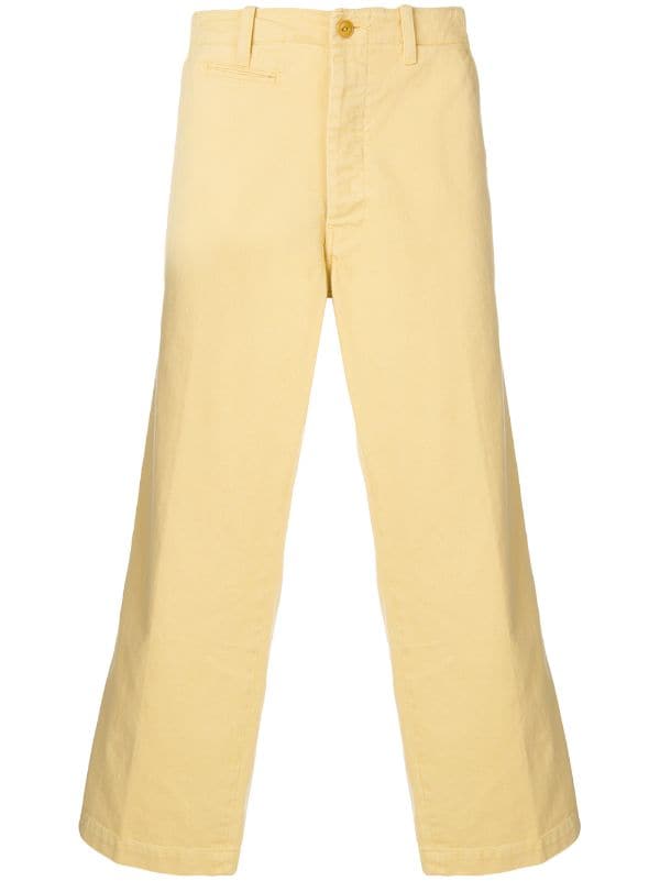 yellow levi jeans