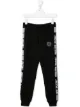الصورة 1 من Philipp Plein Junior بنطال رياضي بشريط مزين بالشعار
