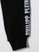 Philipp Plein Junior بنطال رياضي بشريط مزين بالشعار